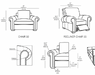 GFD Leather - Wembley All Leather Push Back Recliner - X34-15 - GreatFurnitureDeal