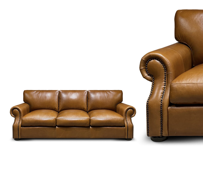 GFD Leather - Baxter Ii All Leather Sofa - X35A-30-DMGR