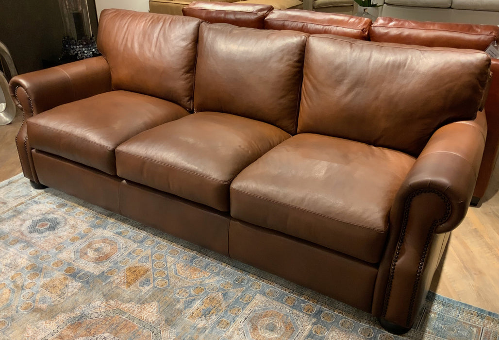 GFD Leather - Baxter Ii All Leather Sofa - X35A-30-PB - GreatFurnitureDeal