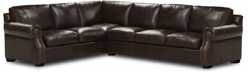 GFD Leather - Baxter Ii All Leather Right Arm Facing Sectional - X35A-33/34-PG - GreatFurnitureDeal