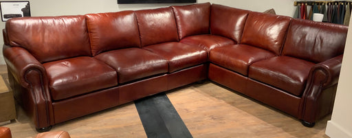 GFD Leather - Baxter Ii All Leather Left Arm Facing Sectional - X35A-32/35-SRB - GreatFurnitureDeal