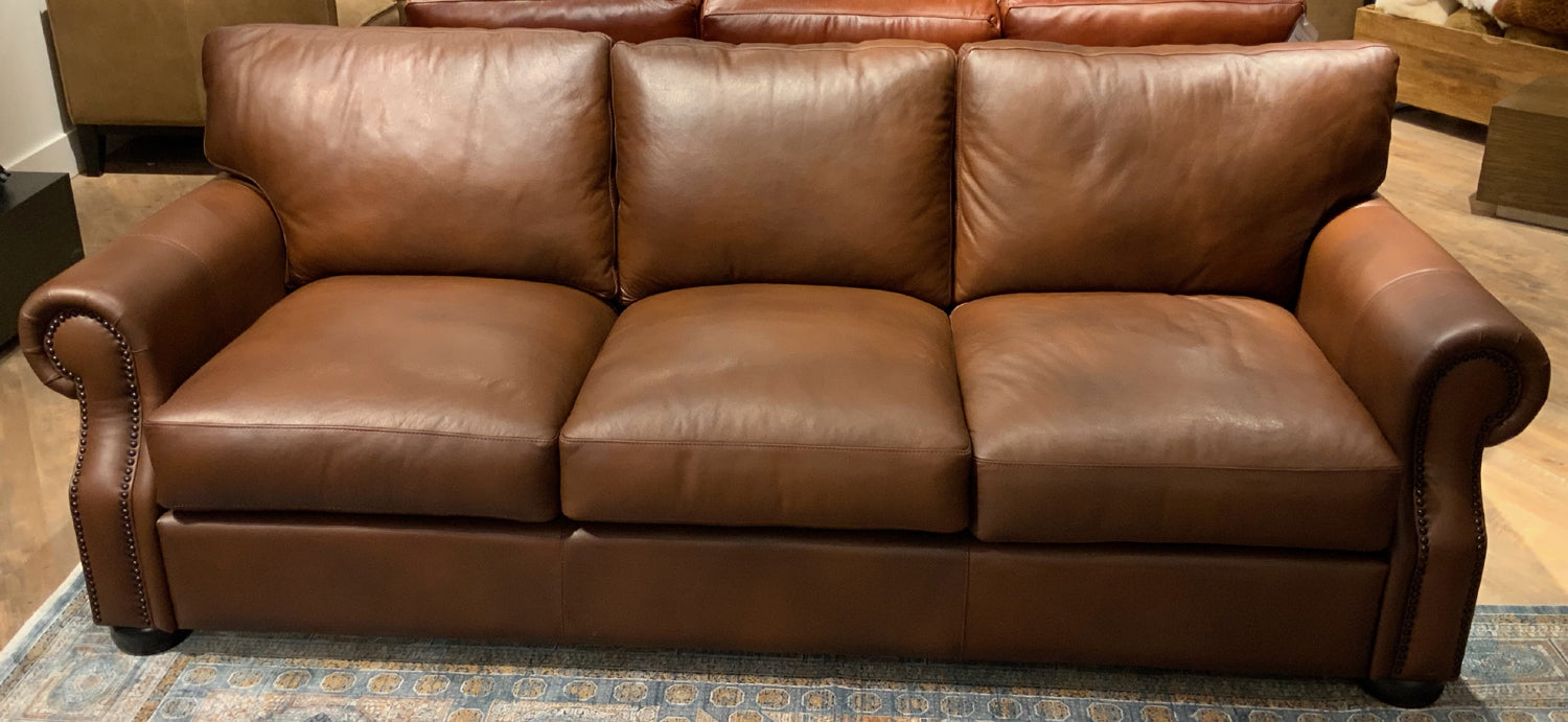 GFD Leather - Baxter Ii All Leather Sofa - X35A-30-PB - GreatFurnitureDeal