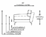 GFD Leather - Montreal All Leather Left Arm Facing Chaise Sectional - X38-33/54-PS - GreatFurnitureDeal