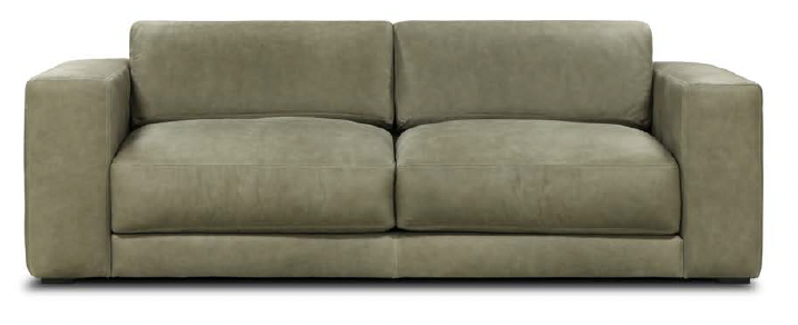 GFD Leather - Erin All Leather Sofa - X40-30-NLG - GreatFurnitureDeal