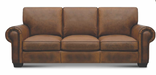 GFD Leather - Valencia All Leather Sofa - X6-30-DT - GreatFurnitureDeal