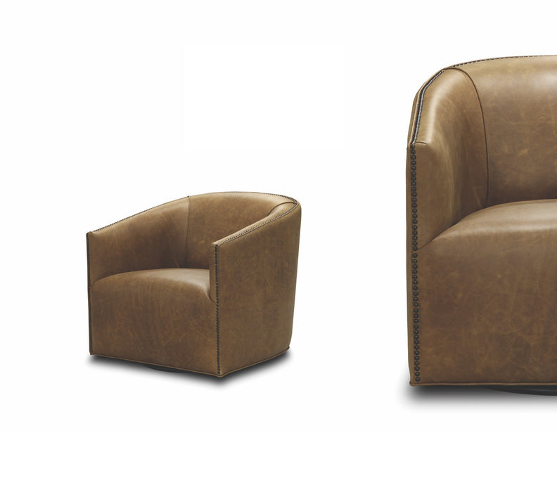 GFD Leather - Citi All Leather Swivel Chair - X9A-6A
