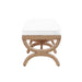 Worlds Away - Xanadu Bench in Natural - XANADU BENCH - GreatFurnitureDeal