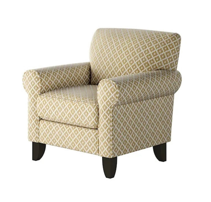Southern Home Furnishings - Owen Straw Chair in Multi - 512-C Owen Straw-MTO - GreatFurnitureDeal