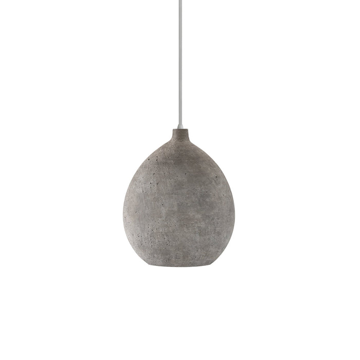 Zentique - Teardrop Grey Pendant - ZD5242-S1G - GreatFurnitureDeal