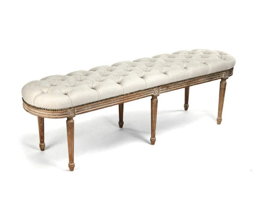 Zentique - Michel Tufted Bench - ZEN03 E272 A003 - GreatFurnitureDeal