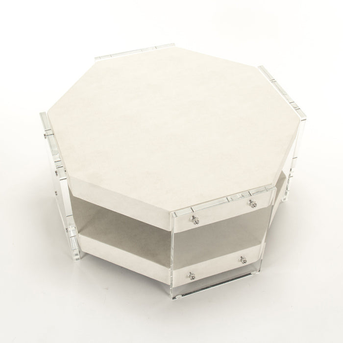 Zentique - Acel Acrylic Coffee Table - ZF004 - GreatFurnitureDeal