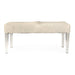 Zentique - Cow Hide Acrylic Bench - ZMA002 Cow W - GreatFurnitureDeal