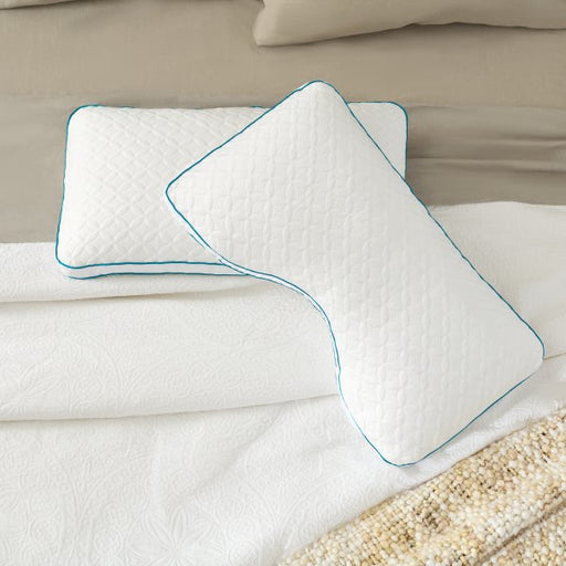 Malouf - FlexFill™ + Hyperchill™ King Shoulder Pillow - ZZKKSCPEHFSD - GreatFurnitureDeal