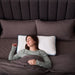 Malouf - FlexFill™ + Hyperchill™ King Shoulder Pillow - ZZKKSCPEHFSD - GreatFurnitureDeal