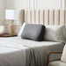 Malouf - HexCurve™ Queen Pillow - ZZQQX1XC - GreatFurnitureDeal