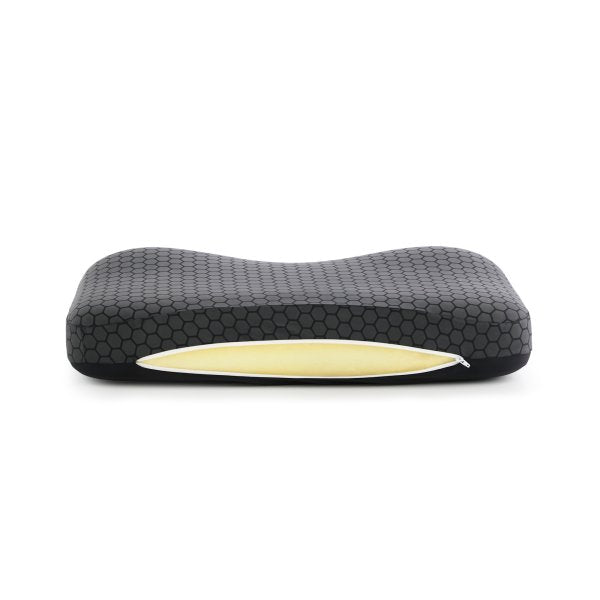 Malouf - HexCurve™ Queen Pillow - ZZQQX1XC - GreatFurnitureDeal