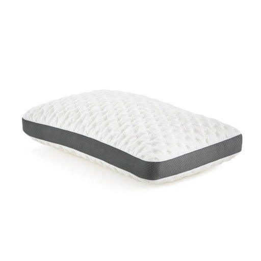 Malouf - Quilted Convolution Queen Pillow - ZZQQX2QC - GreatFurnitureDeal