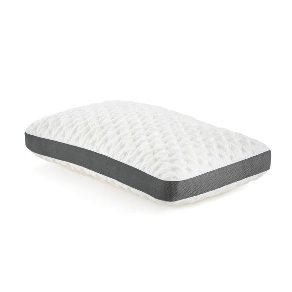 Malouf - Quilted Convolution Queen Pillow - ZZQQX2QC - GreatFurnitureDeal