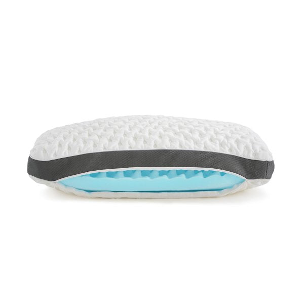 Malouf - Quilted Convolution™ Queen Pillow - ZZQQX2QC - GreatFurnitureDeal