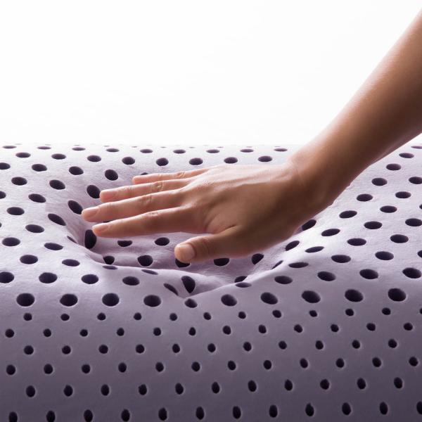 Malouf - Zoned ActiveDough® Lavender Pillow - GreatFurnitureDeal