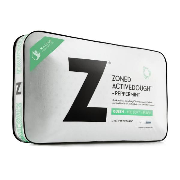 Malouf - Zoned ActiveDough® King Peppermint - ZZKKMPADASZP - GreatFurnitureDeal