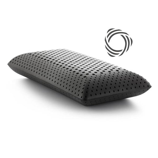 Malouf - Zoned ActiveDough® Bamboo Charcoal Pillow - GreatFurnitureDeal