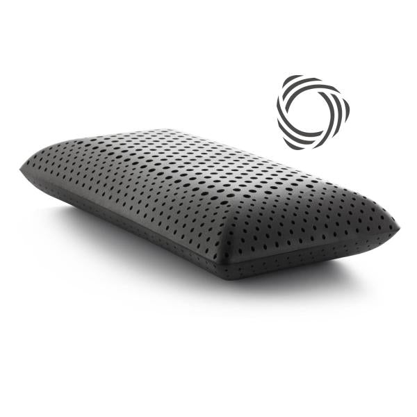 Malouf - Zoned ActiveDough® Bamboo Charcoal Pillow - GreatFurnitureDeal