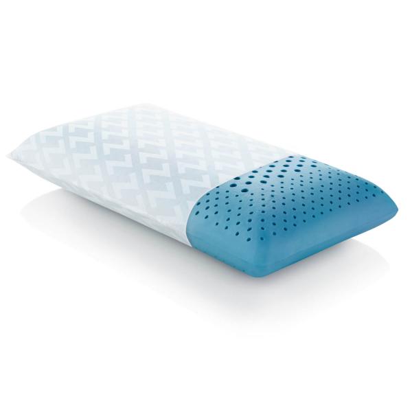 Malouf - Zoned ActiveDough® Foam Cooling Gel Pillow - GreatFurnitureDeal