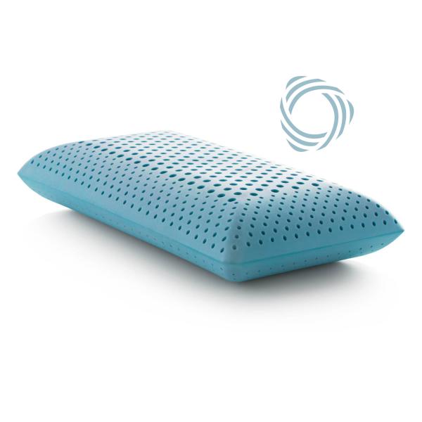 Malouf - Zoned ActiveDough® Foam Cooling Gel Pillow - GreatFurnitureDeal