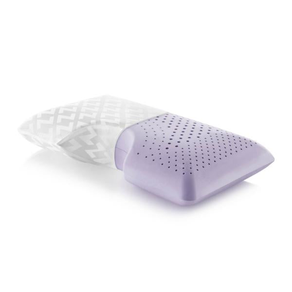 Malouf - Shoulder Zoned Dough® Lavender Pillow - GreatFurnitureDeal