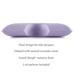 Malouf - Shoulder Zoned Dough® Lavender Pillow - GreatFurnitureDeal