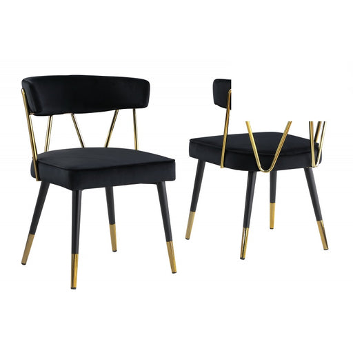 Mariano Furniture - A809 Dining Chair in Black (Set of 2) - BM-A809-BLK - GreatFurnitureDeal