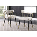 Mariano Furniture - A809 Dining Chair in Ivory (Set of 2) - BM-A809-IVO - GreatFurnitureDeal