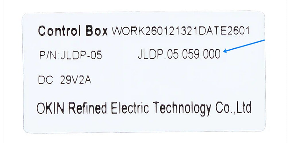 OKIN- Replacement Control Box for Adjustable Base - JLDP.05.059.000 - GreatFurnitureDeal
