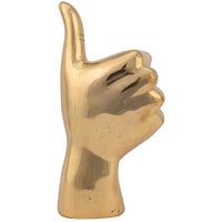 NOIR Furniture - Thumbs Up, Brass - AB-124BR - clearance
