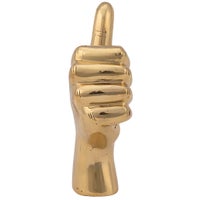NOIR Furniture - Thumbs Up, Brass - AB-124BR - clearance - GreatFurnitureDeal