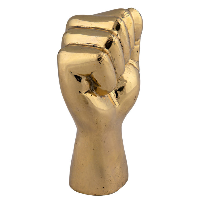 Noir Furniture - The Solidarity Fist, Brass - AB-130BR