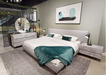 VIG Furniture - Nova Domus Aria Italian Modern Grey Fabric Eastern King Bed - VGAC-ARIA-BED-EK - GreatFurnitureDeal