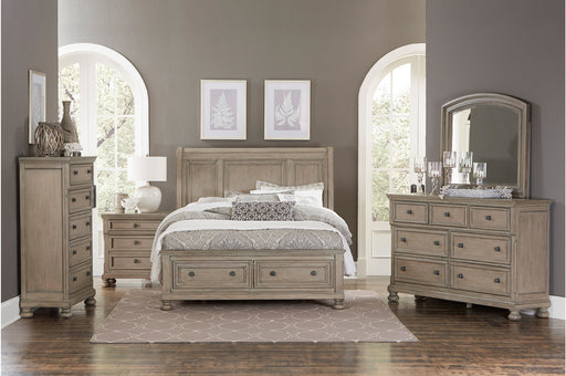Homelegance - Bethel 3 Piece Queen Bedroom Set in Wire Brushed Gray - 2259GY-1*3 - GreatFurnitureDeal