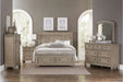Homelegance - Bethel King Platform Bed with Footboard Storage in Wire Brushed Gray - 2259KGY-1EK* - GreatFurnitureDeal