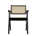 VIG Furniture - Modrest Aurora Modern Rattan and Wenge Dining Arm Chair (Set of 2) - VGCS-ACH-21026-WNG - GreatFurnitureDeal