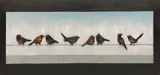 VIG Furniture - Modrest 55" x 28" Birds Oil Painting - VGSHD-ADD1864 - GreatFurnitureDeal