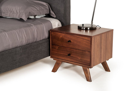 VIG Furniture - Modrest Addison Mid-Century Modern Walnut Nightstand - VGMABR-38-NS - GreatFurnitureDeal