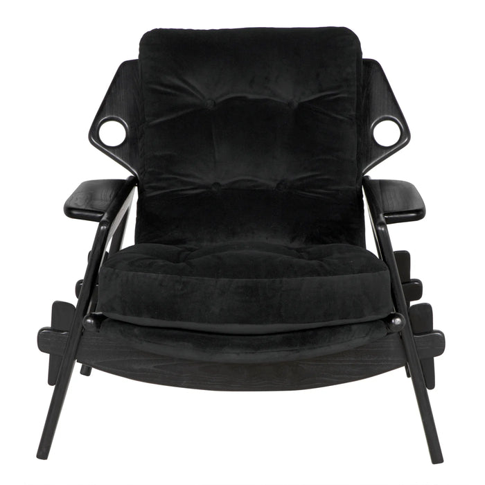 NOIR Furniture - Pax Chair w/CFC Performance Velvet Upholstery - AE-271CHB-CFC