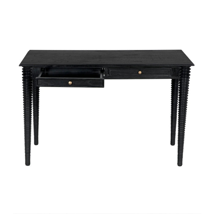 NOIR Furniture - Leonardo Desk - AE-300CHB - GreatFurnitureDeal