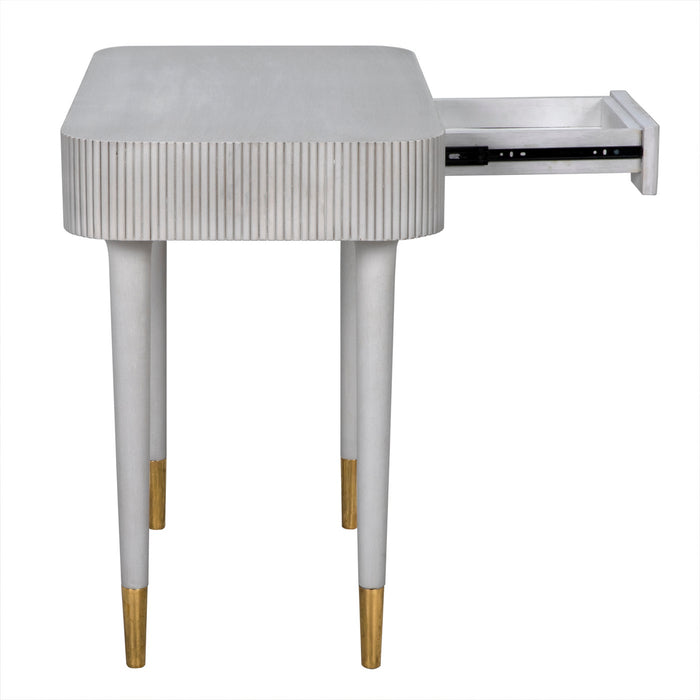 NOIR Furniture - Celine Desk/Side Table - AE-303WH