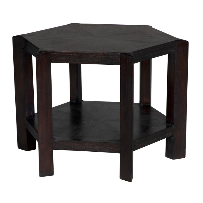 Noir Furniture - Yuhuda Large Side Table, Sombre Finish - AE-82SR