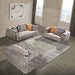 American Eagle Furniture - AE-D832 Gray Velvet Extra Long Sofa - AE-D832-GR-4S - GreatFurnitureDeal