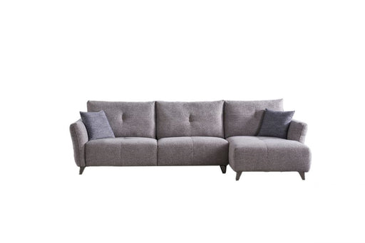 American Eagle Furniture - AE-L2377L Gray Fabric Sectional Right Facing Chaise - AE-L2377L - GreatFurnitureDeal