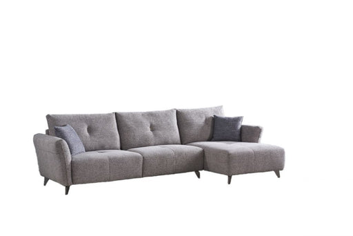 American Eagle Furniture - AE-L2377L Gray Fabric Sectional Right Facing Chaise - AE-L2377L - GreatFurnitureDeal